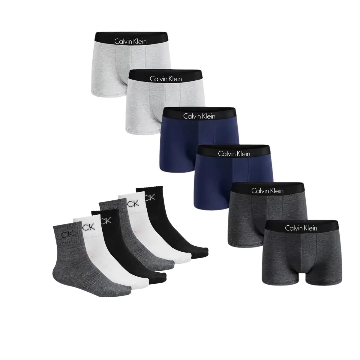 KIT 6 luxury underwear + 6 pairs of socks on sale