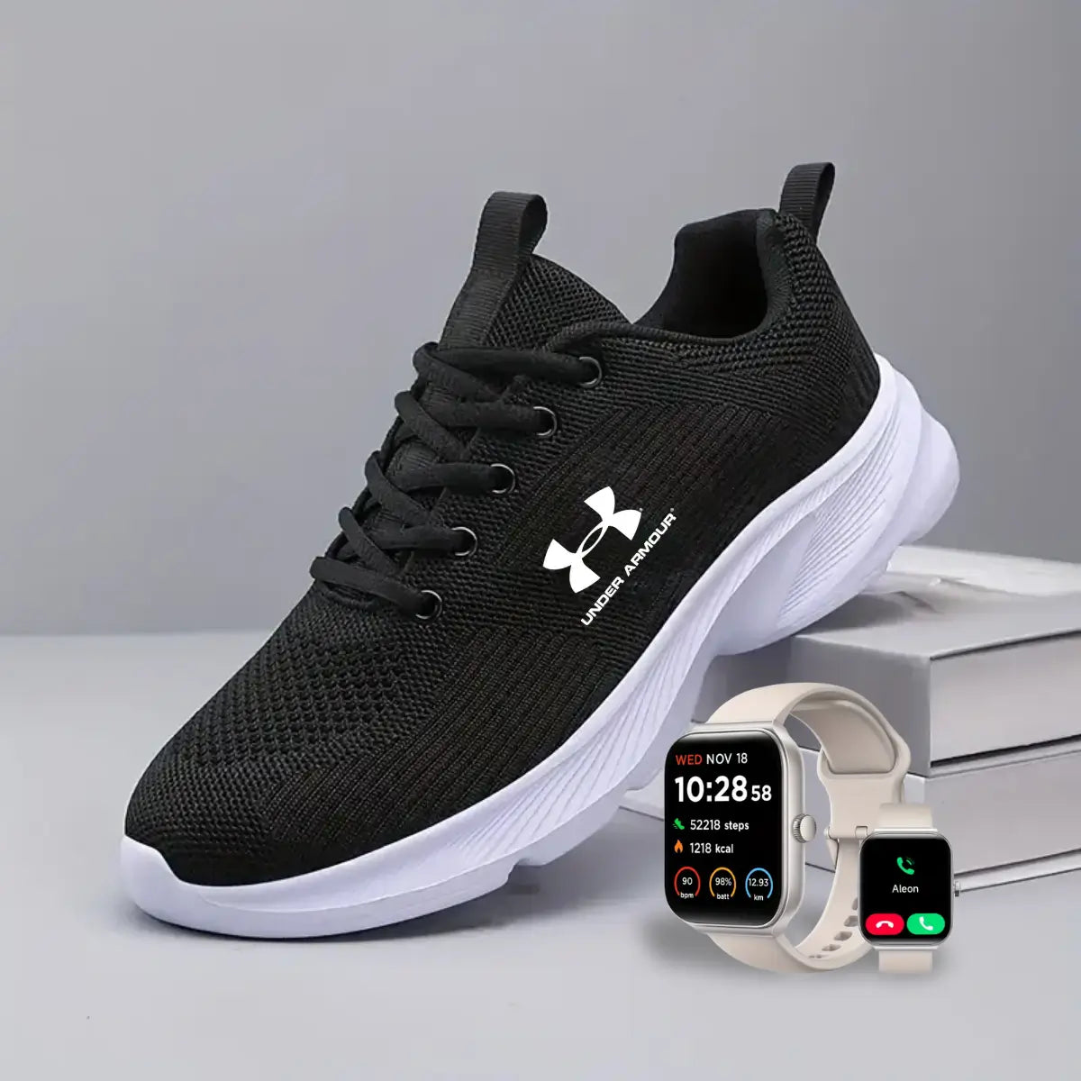 Premium sports shoes + Smart watch on SALE